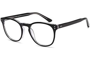 BrooklynD113 Unisex Retro round Acetate Frame