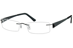 Emporium 7560 Unisex Designer Rimless